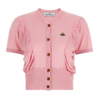 Vivienne Westwood Pamela Jumper - female - Vivienne Westwood - Cardigans - Pink - XS - Knitwear