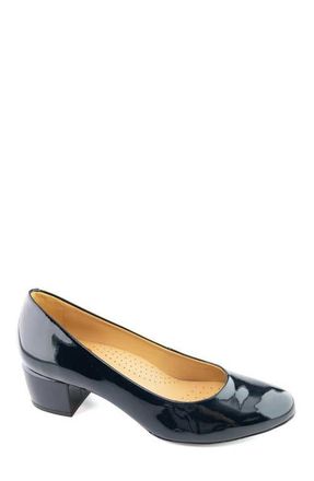 Marc Joseph New York Broad St 2.0 Patent Leather Pump in Navy Soft Patent at Nordstrom, Size 10.5