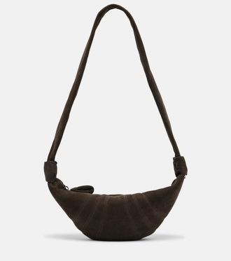 Christophe Lemaire Croissant Small leather shoulder bag