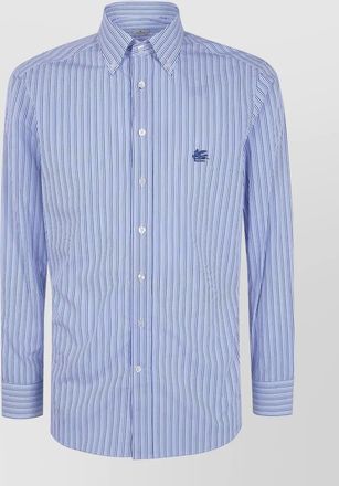 Etro tailored shirt button down collar long sleeves