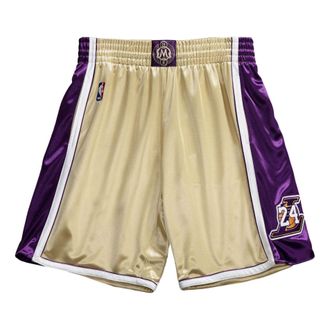 Mitchell & Ness NBA Authentic Hall Of Fame Los Angeles Lakers Kobe Bryant 1996-2016 Shorts Gold Purple ASHRCP20025-LALGOLD96KBR