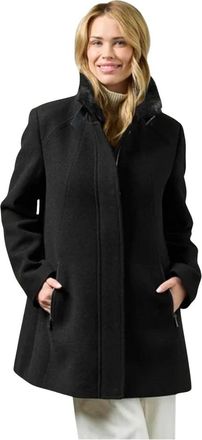 Junge Mujer, Abrigos, Negro, Talla: 5XL