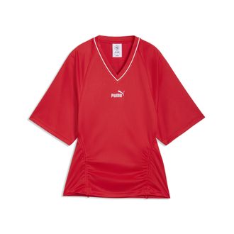 Puma Maglia da calcio FUTURE.PUMA.ARCHIVE da donna, Accessori, Rosso, XL
