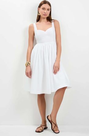 Trina Turk Mirabello Sweetheart Neck Midi Dress