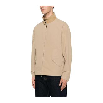 Emporio Armani Harrington Jacket - Heren - Jassen - Beige - Maat: L Katoen