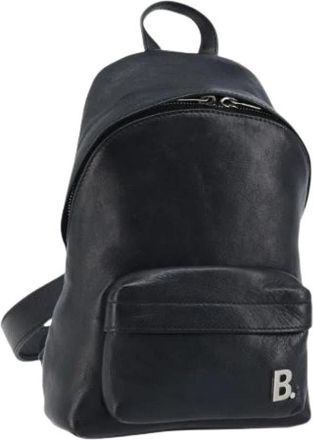 Balenciaga Pre-owned Vintage Rugzak - Dames - Vintage Rugzakken - Zwart - ONE Size - Leer - Vintage