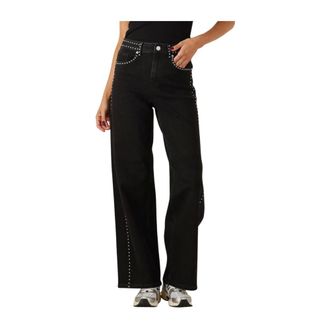 Y.A.S Y.a.s, Dames, Jeans, Zwart, Maat: W28 L32 Katoen