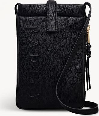 Radley London Black Medium Phone Cross Body Bag Ridgeway Gardens SS26 Radley London