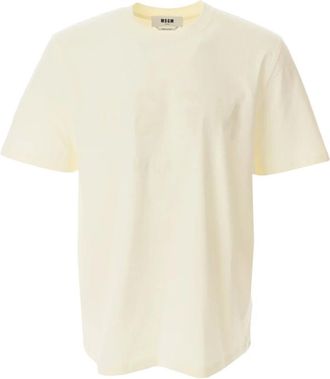 Msgm Msgm, Uomo, Top, Beige, L, new
