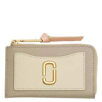 Marc Jacobs Utility Snapshot Top Zip Leather Wallet