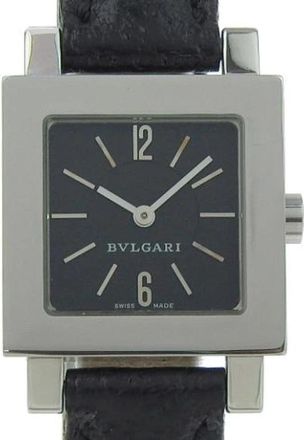 Bulgari Pre-owned Vintage Horloge - Dames - Vintage Horloges - Zwart - ONE Size - Vintage