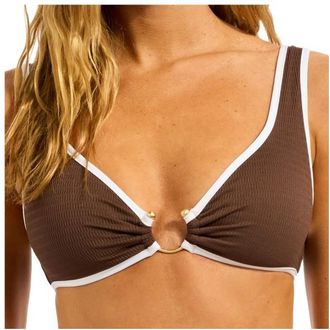 Seafolly Beach Bound Ring Front Tank Bikini-Top f&uuml;r Damen | orange