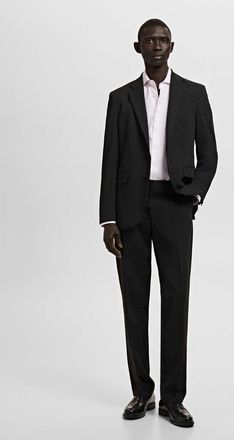 Mango Camicia completo slim fit 100% cotone rosa - Uomo - XXL - MANGO MAN