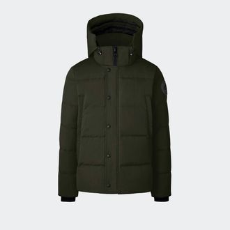 Canada Goose Wyndham Parka Crinkle Cotton (Men, Volcano, XS)