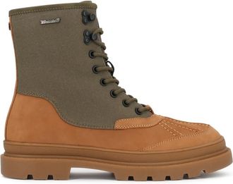 Kazar Enkellaarzen - Heren - Veterlaarzen - Groen - 44 EU - Su&egrave;de - Schoenen