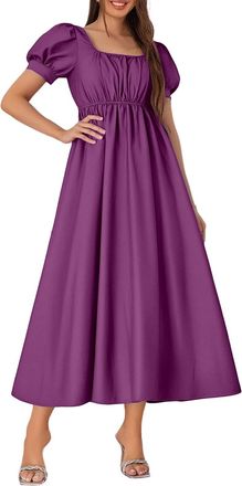 Generic Regency Dress, Renaissance Dress, Regency Dresses Costume Empire Waist Long Dress