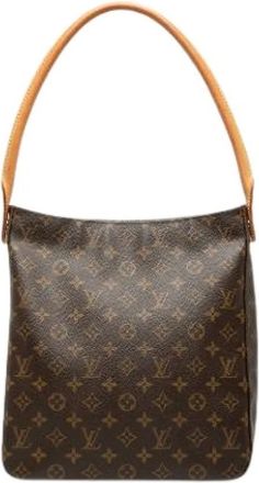 Louis Vuitton Pre-owned Shoulder Bags, female, Brown, Size: ONE SIZE Pre-owned Looping GM