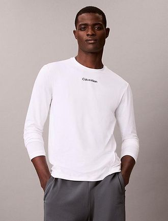 Calvin Klein Breathable Quick-Dry Long Sleeve Gym T-shirt