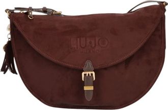 Liu Jo Ageni M - Dames - Schoudertassen - Bruin - ONE Size - Leer - Tassen