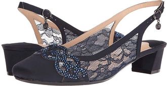 J. Reneé Faleece Womens Shoes Navy : 10.5 WW (E), Textile