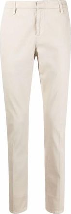 Dondup Gaubert Broek - Heren - Chinos - Beige - W29 - Katoen - Broeken