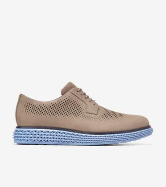 Cole Haan Mens &Oslash;riginal Grand 2.0 Oxford Shoes - Beige Size 10.5