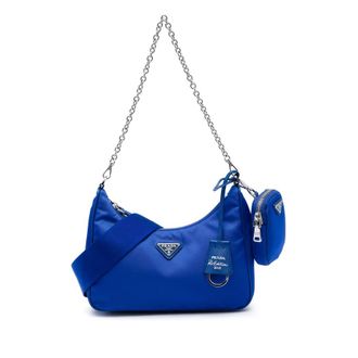 Prada Pre-owned Prada Saffiano Trimmed Tessuto Re Edition 2005 Satchel Ladies 3Q9H82F8K7XHLSZS