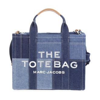 Marc Jacobs Shopping Bags, female, Blue, ONE SIZE, Medium Denim Tote