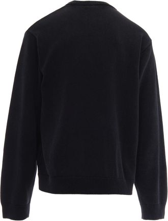Carhartt Work in Progress Mens Sweater Kori Black Cotton Jumpers