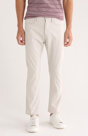 Lucky Brand Cotton Stretch Canvas Pants in Silver Cloud at Nordstrom Rack, Size 29 X 30