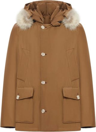 Woolrich Giacca con cappuccio - Marrone