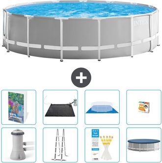 Intex Piscina Prism Frame Redonda - 457x122 Cm - 9-piezas S559