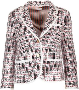 Thom Browne Cotton Tweed Blazer
