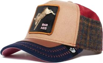 Goorin Brothers Bruine Herten Truckerpet - Heren - Petten - Veelkleurig - ONE Size - Accessoires
