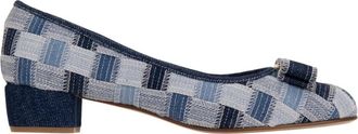 Ferragamo Pumps - Dames - Pumps - Blauw - 36 1/2 EU - Schoenen