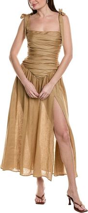 Bardot Mirelle Linen Maxi Dress