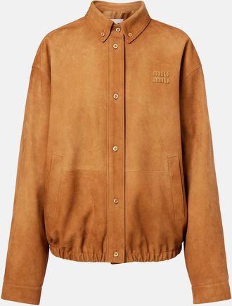 Miu Miu Chaqueta de ante