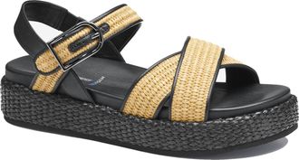 Johnston & Murphy Womens Carli Cross-Band Sandal