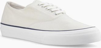 Sperry Top-Sider Mens Sperry CVO Reissue Textile Mens Light Beige Trainers - Cream - Size: 11