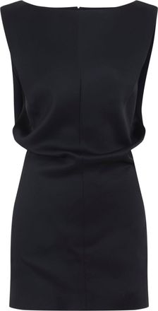 Khaite Black Acetate Toma Dress-Donna
