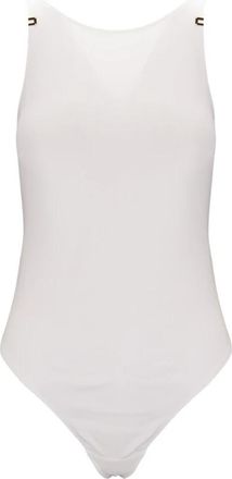 Elisabetta Franchi Bodysuit - Dames - Bodies - Wit - XL - Tops