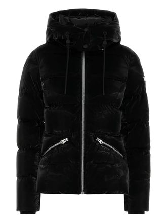 Mackage Madalyn-Glo hooded quilted jacket - women - Down/Feather/Nylon/Polyurethane - M - Black