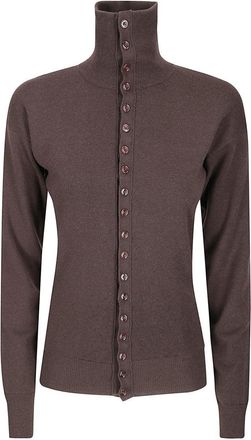 Christophe Lemaire Buttoned Fitted Cardigan