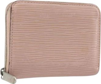 Louis Vuitton Pre-owned Portemonnee - Dames - Vintage Accessoires - Roze - ONE Size - Leer - Vintage