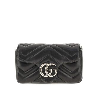 Gucci Nappa leather GG Marmont mini bag Woman One Size