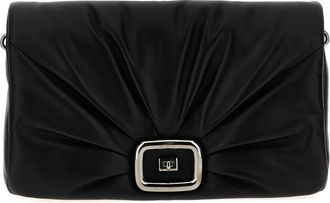 Roger Vivier Viv Choc Large Bag - Dames - Schoudertassen - Zwart - ONE Size - Leer - Tassen