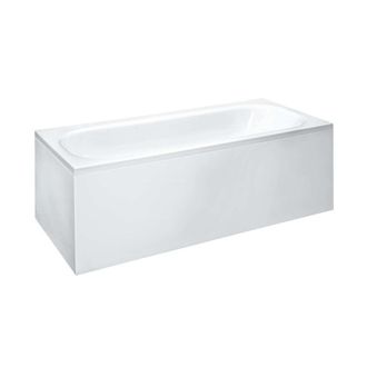 Laufen Laufen Solutions - Ba&ntilde;era Con Construcci&oacute;n Y Panel En L A La Izquierda, 180x80 Cm, Blanco H2245050000001
