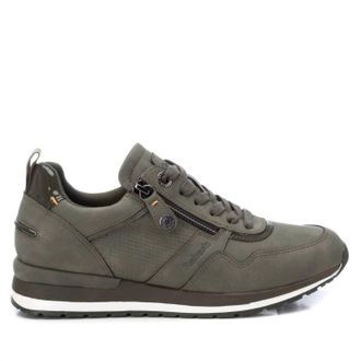 Xti Womens Trainer Sneakers In Kakhi