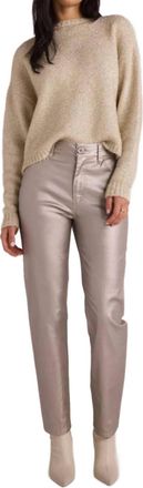 Bella Dahl Lennon Straight Leg Jeans In Silver