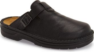 Naot Fiord Clog in Textured Black Leather at Nordstrom, Size 42